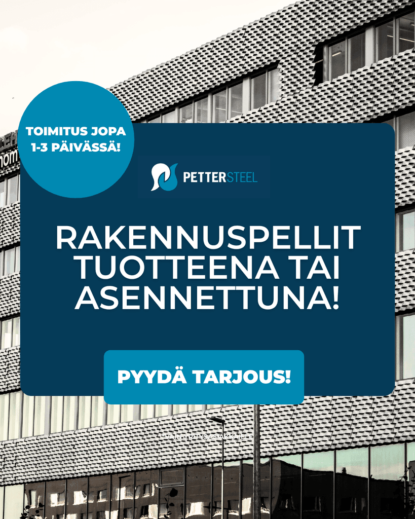 Mainos rakennuspeleistä tuotteena tai asennettuna